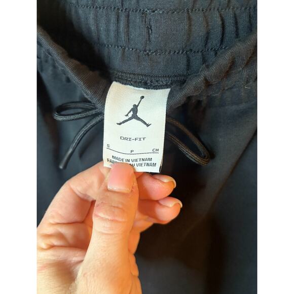 Jordan Men's Black Sport Hoop Fleece Men's Dri-FIT Pants Small - Picture 5 of 6